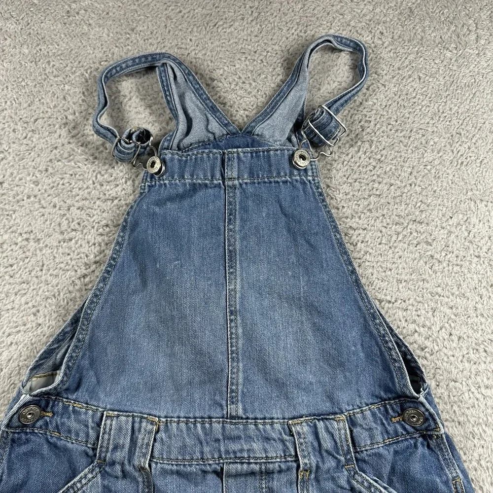 Vintage Osh Kosh Denim Overalls Skirt Youth Girls Large Retro Cottagecore Jean